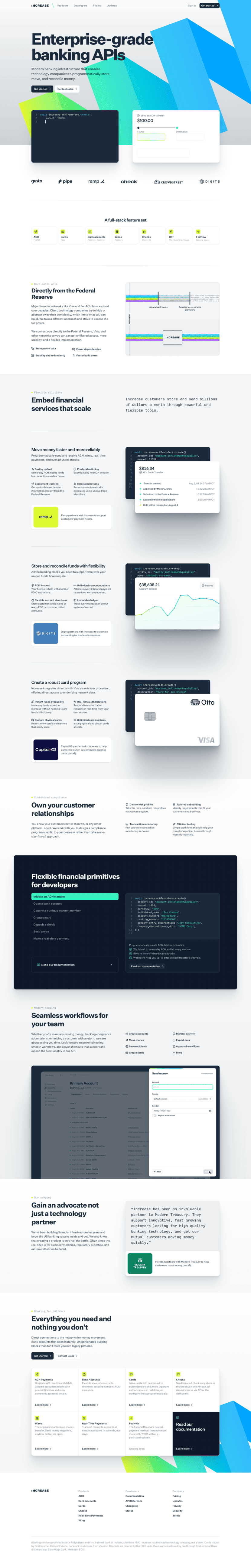 Increase landing page website preview