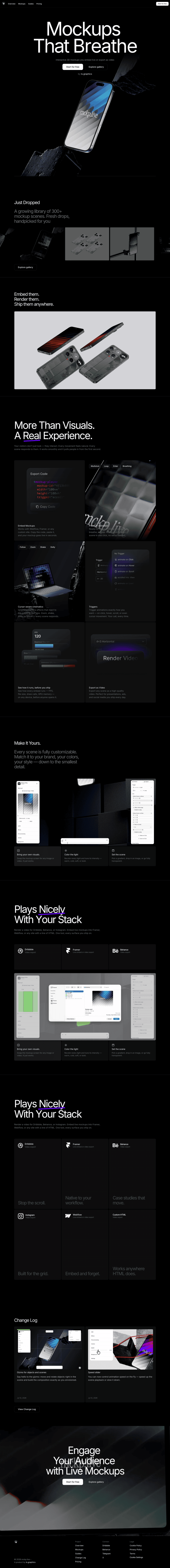 Mckp.live landing page website preview