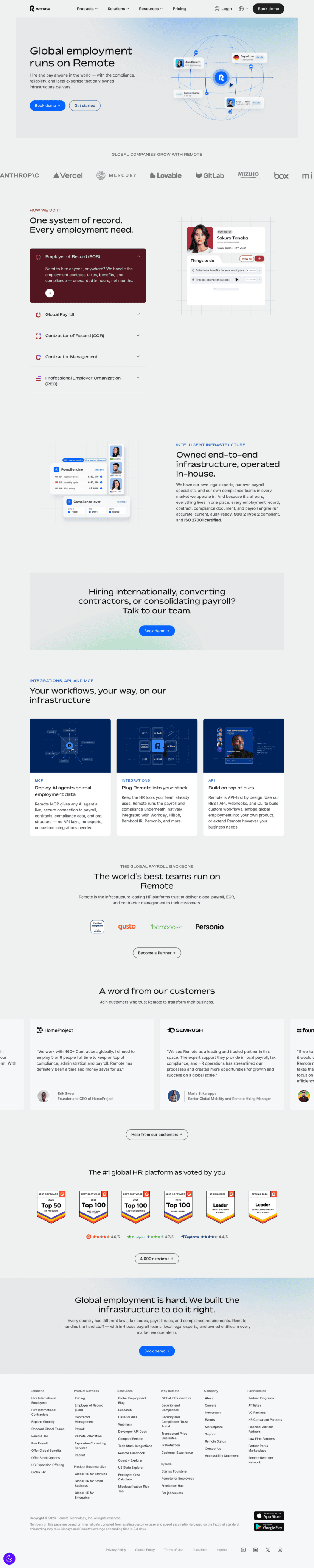 Remote landing page website preview